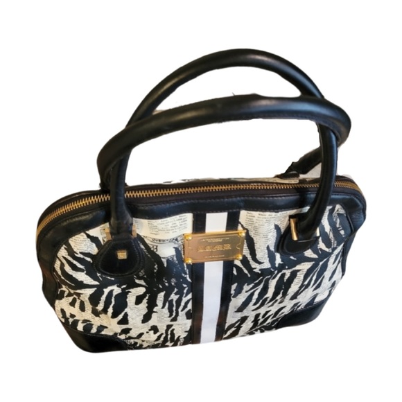L.A.M.B. Zebra Bucket Handbag - Picture 7 of 15